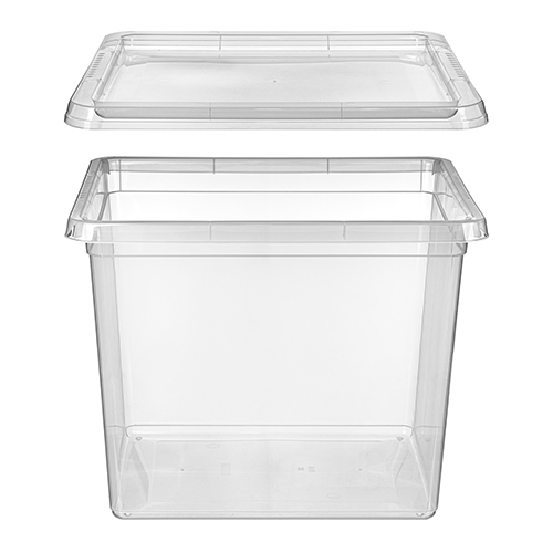 Ящик для хранения 31 л Palm 221300701/00, 420х340х330 мм, бесцветный