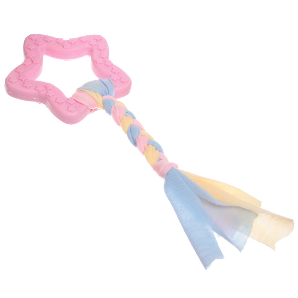 Игрушка для собаки "Baby-Звездочка" 18*7см цвет розовый Ultramarine