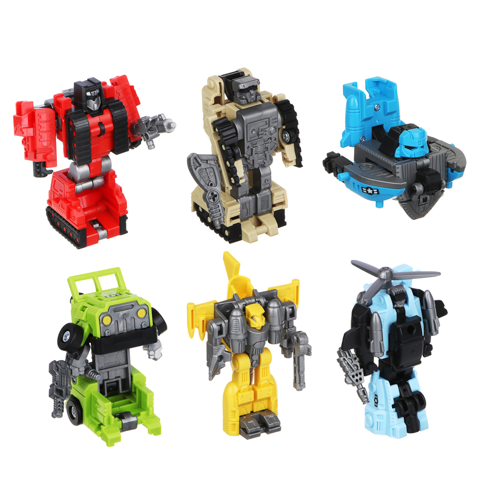 Робот - трансформер в виде военной техники ИГРОЛЕНД, ABS, 12,5х16х5см, 6 дизайнов