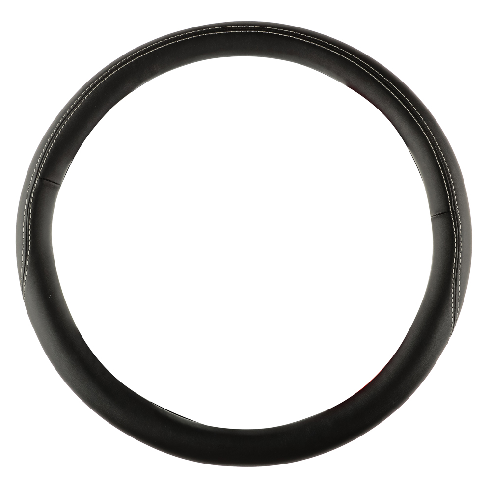 NG Оплетка руля, экокожа, со вставками "нубук", черный, разм. (М)