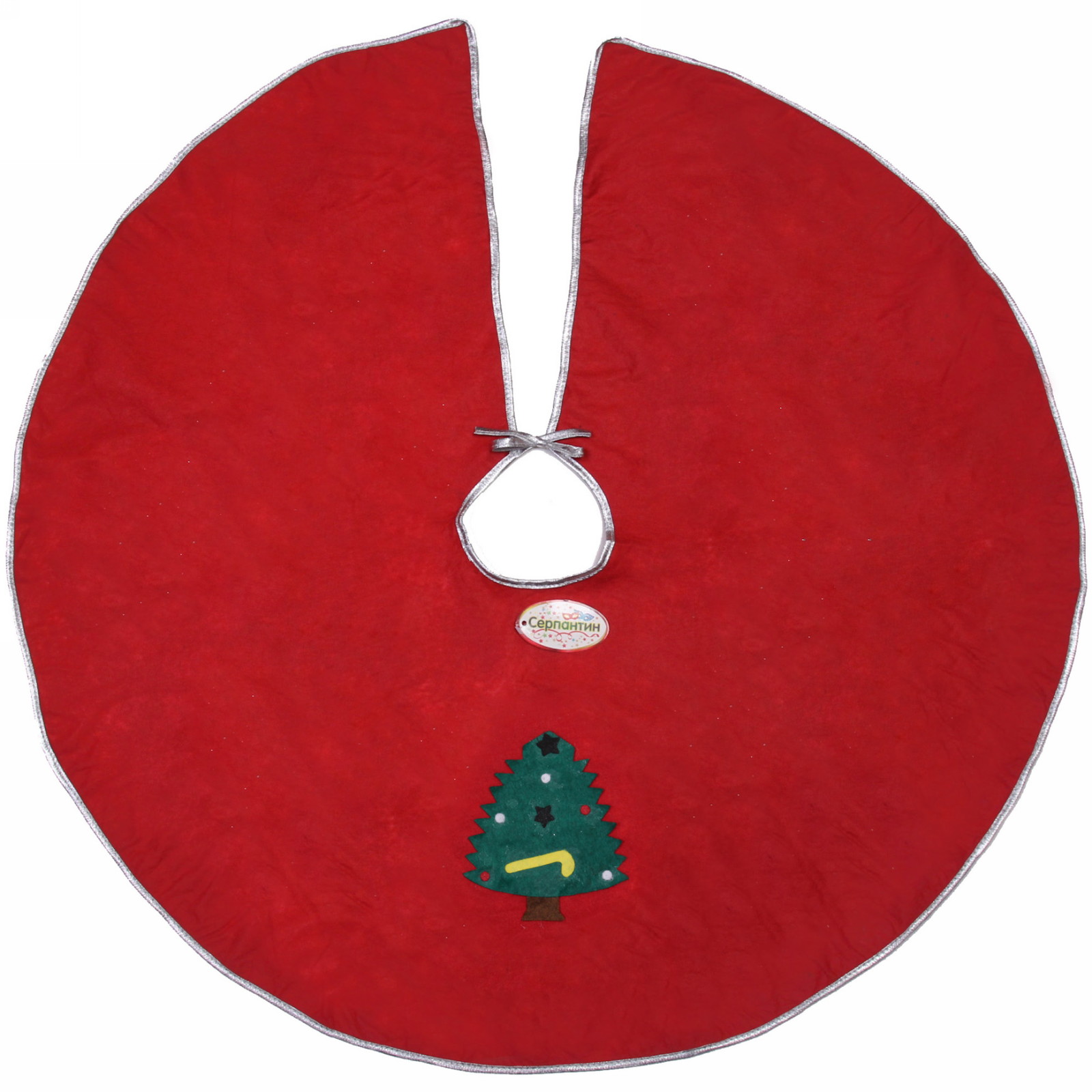 Коврик под ёлку "Веселье" 90 см