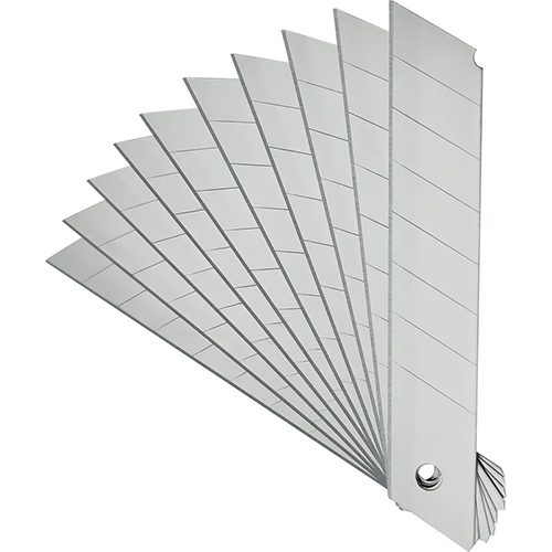 Лезвия для ножа 10шт 18 мм, vertextools 0029-18