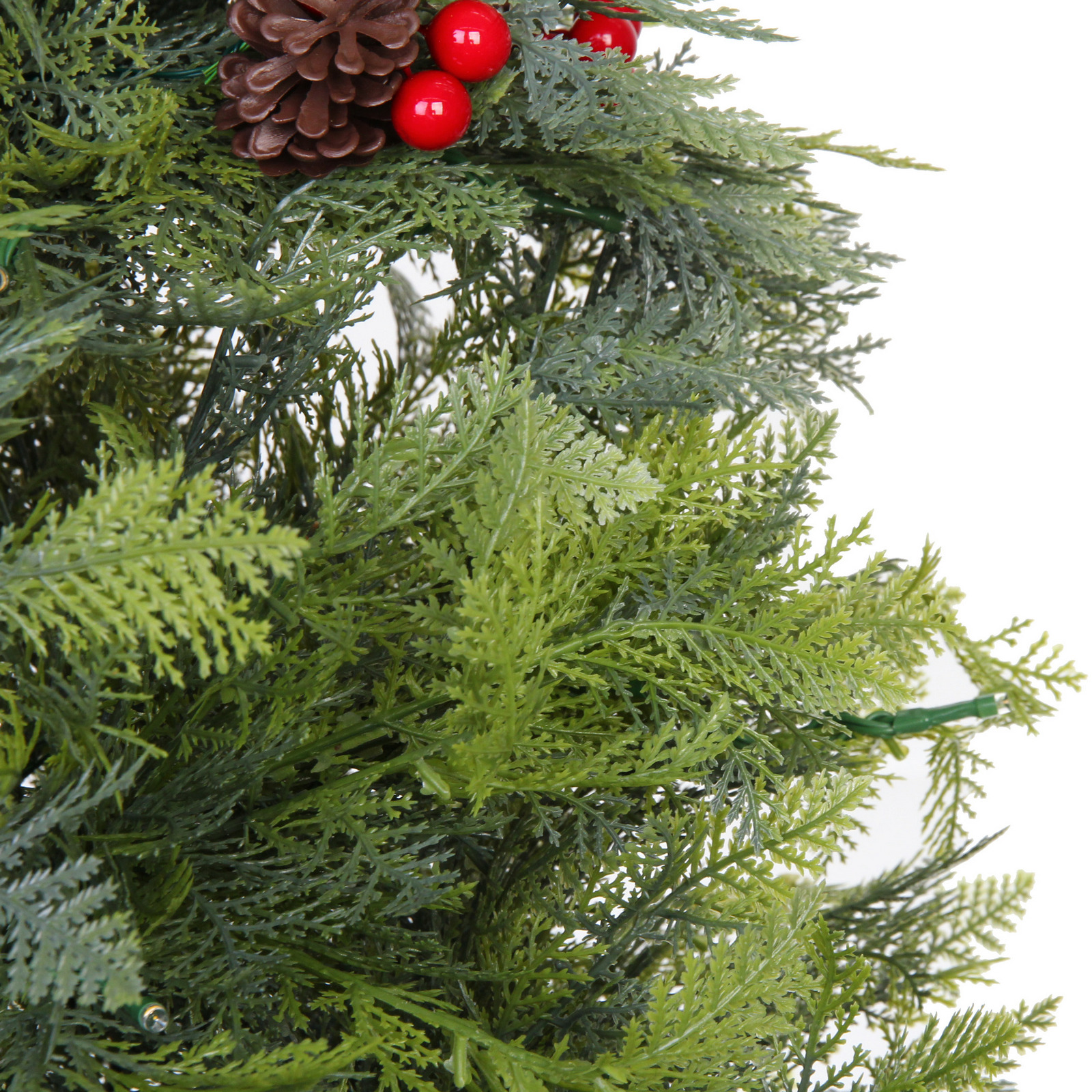 Ёлка светодиодная "Лесная радость" 180 см (868 веток), 260 ламп LED, цвет свечения-Теплый белый