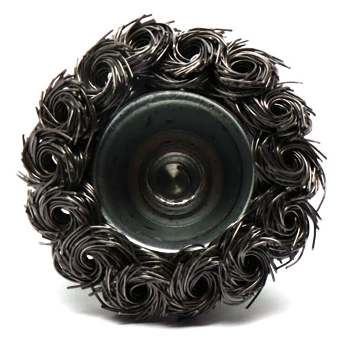 Щетка для дрели ВОЛАТ "чашка" косичка 50 мм, торцевая крацовка