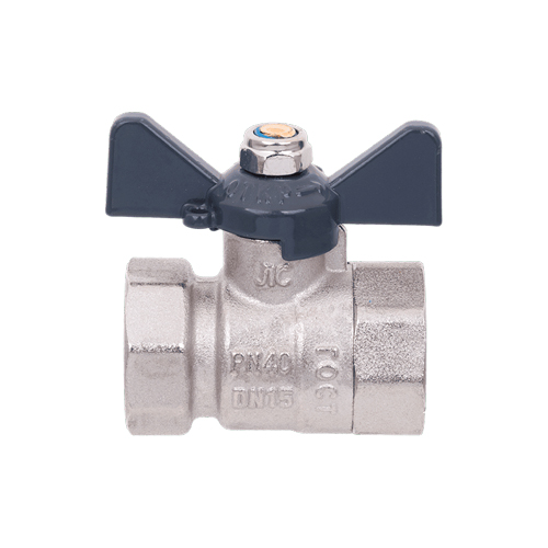 Кран шаровой вн-вн 3/4" B бабочка AQUALINK 01156