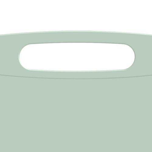 Доска разделочная Homver Bergamo 223153017/03, прямоугольная 335*220*4 мм с декором Сад пионов, светло-зеленая