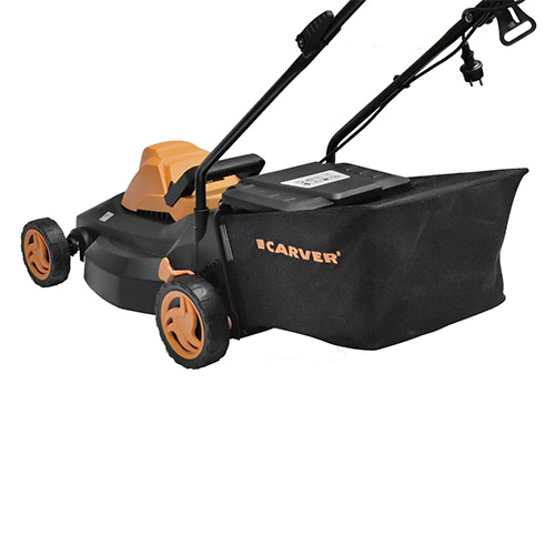 Газонокосилка эл. CARVER LME-1437 1400Вт ширина 37см центр.рег.выс.  травосборн.35л (1/1)