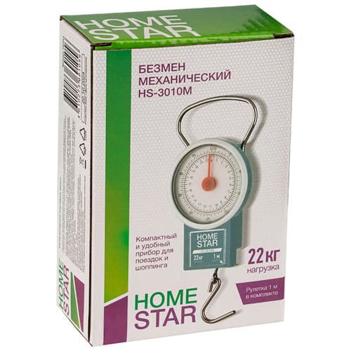 Безмен механический HomeStar HS-3010M, 22 кг