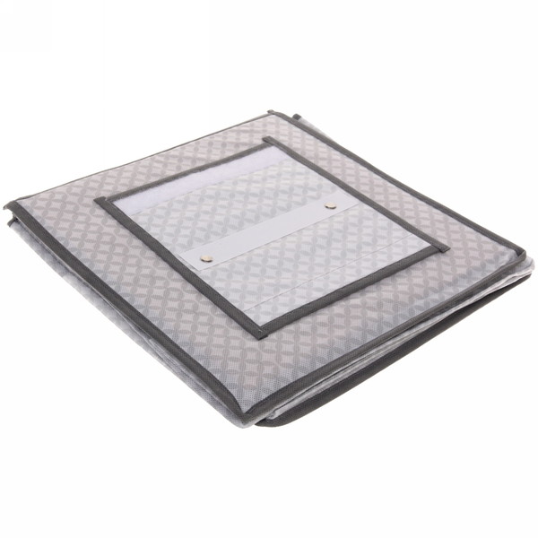 Кофр - органайзер подвесной "ЭКЛАТТ", цвет пыльно - серый, 3 отделения, 30*30*60см