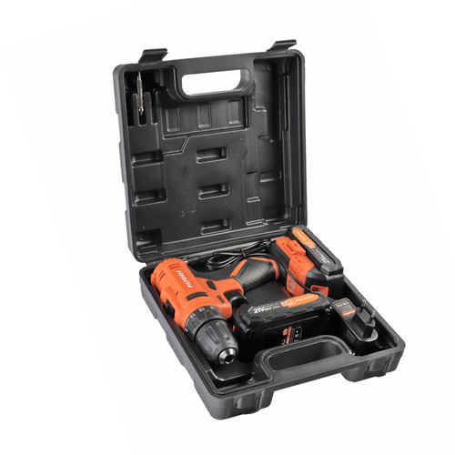 Дрель-шуруповерт аккумуляторная PATRIOT BR 189UES, две АКБ Li-Ion 18 В, 2 Ач, 29 Нм, 2 скорости, кейс