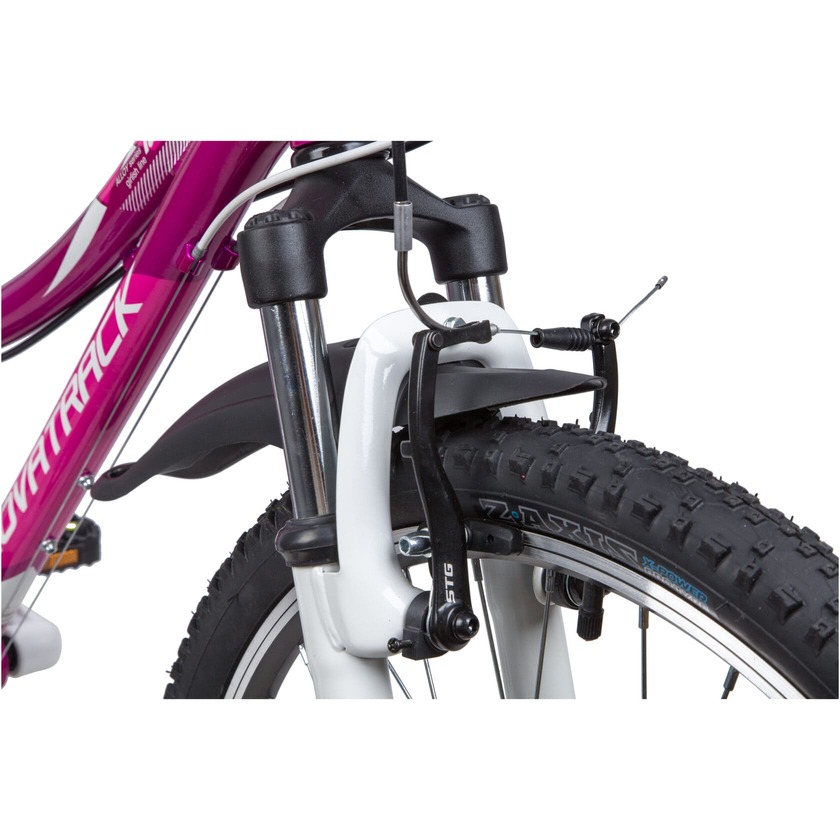 Велосипед NOVATRACK 24" KATRINA, алюм.рама 10", фиолетовый, 21-скор, TY300/TS38/TZ500,V-brake
