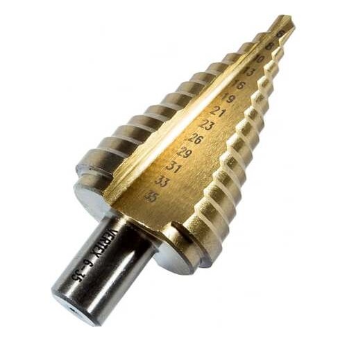 Сверло ступенчатое 6х35 vertextools 6-35