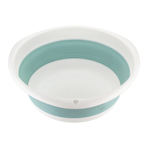 Таз пластм. складной 10,0л ФЛЕКС Морская волна (1/14)