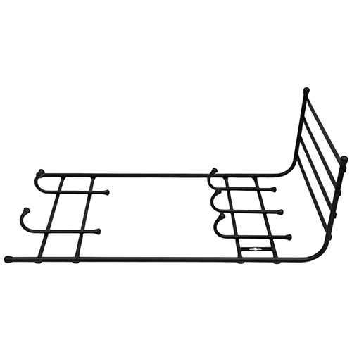 Вешалка настенная 5 крючков с полкой 410х250х745мм ВПТ5/Ч Черный (НИКА) (Россия) (1/5)