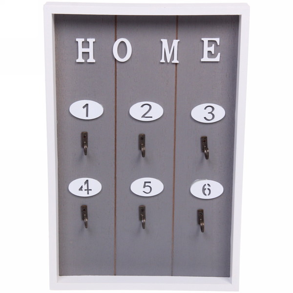 Ключница - панно настенная "АТЛАНТИКА", 6 крючков, 30*20см