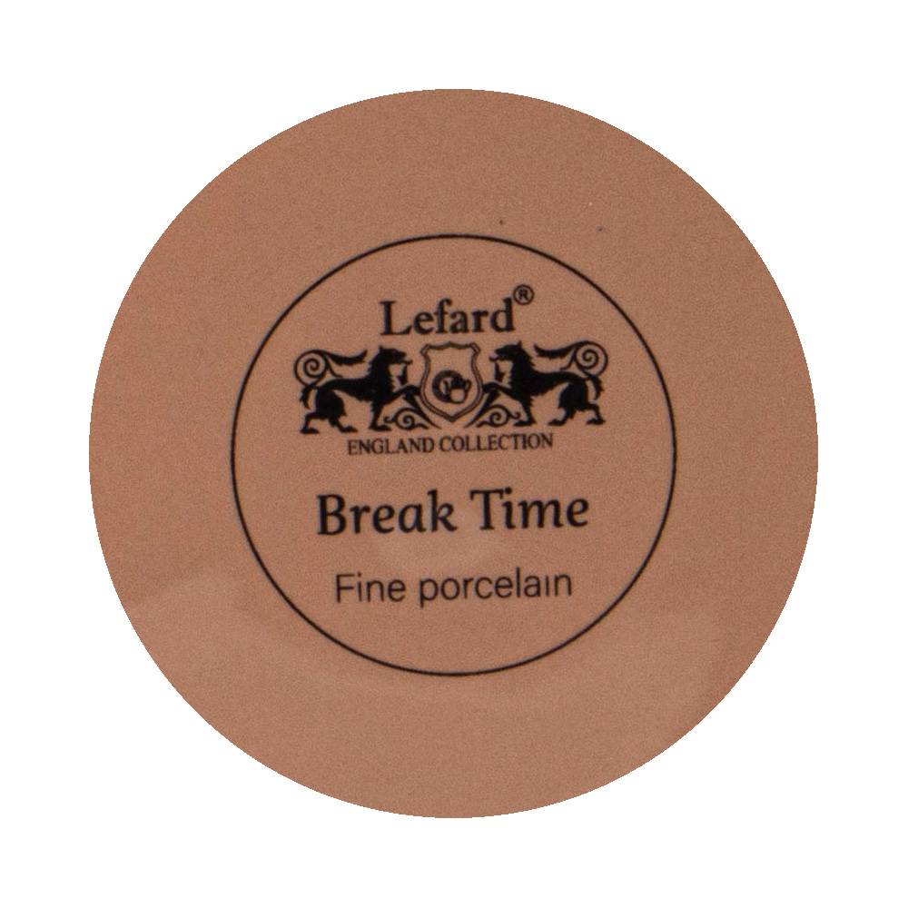 ЧАЙНЫЙ НАБОР LEFARD, BREAK TIME, НА 2 ПЕР. 4 ПР. 180МЛ ТЕРРАКОТОВЫЙ, КОР=12НАБ.