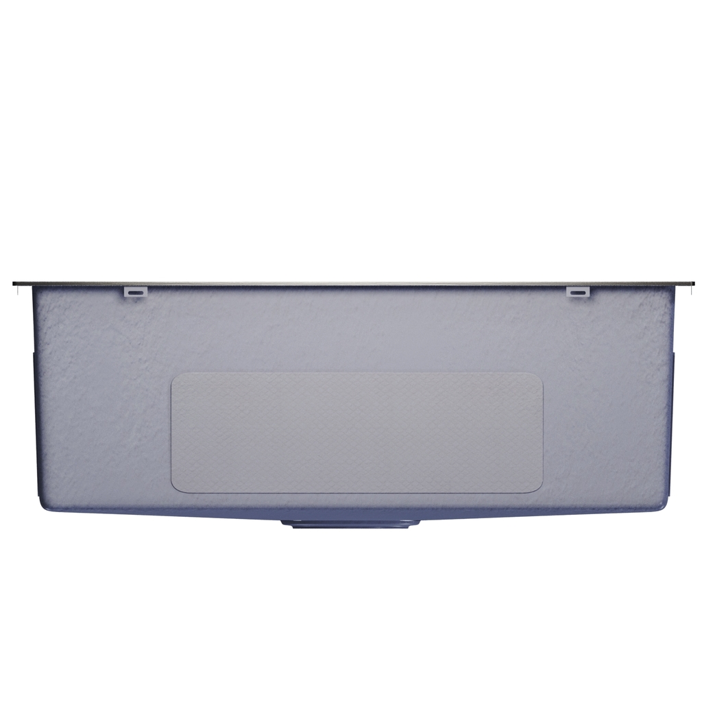 Мойка подст.монтаж 53х43 (3,0) вып 3 1/2  MIXLINE PRO 22см с сифоном (сатин)