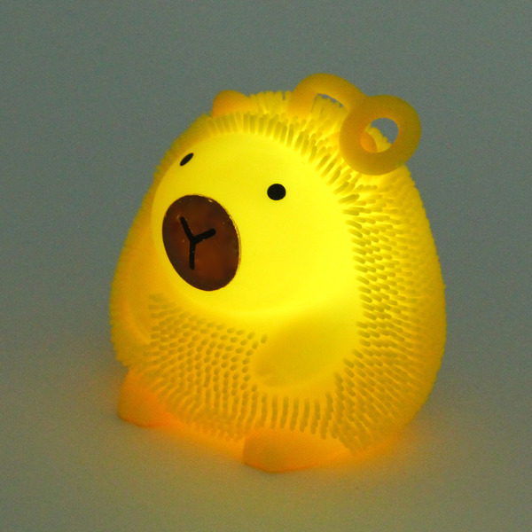 Игрушка "Свинка" Капибара, 7,5 см, с подсветкой