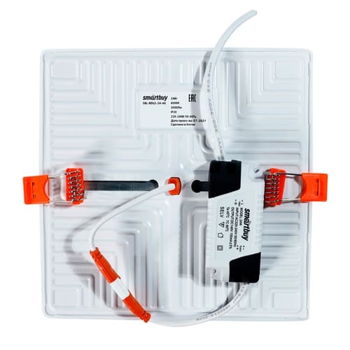 Светильник светодиодный безрамочный BDLS Smartbuy квадрат 24Вт/4000К (SBL-BDLS-24-4K)