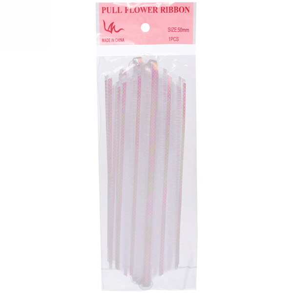 Бант для оформления подарка "Сияние" 5 см, d=15 см, Перламутровый