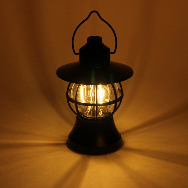 Фонарь кемпинговый подвесной 6 режимов 3LED+3TF, 19*13 см 3хAA