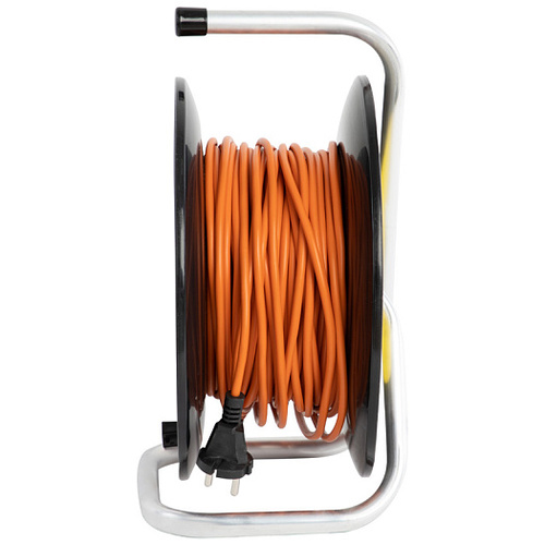 Удлинитель на катушке ENGY, "Премиум", 40 м/4 розетки б/з, (ПВС 2х0,75)