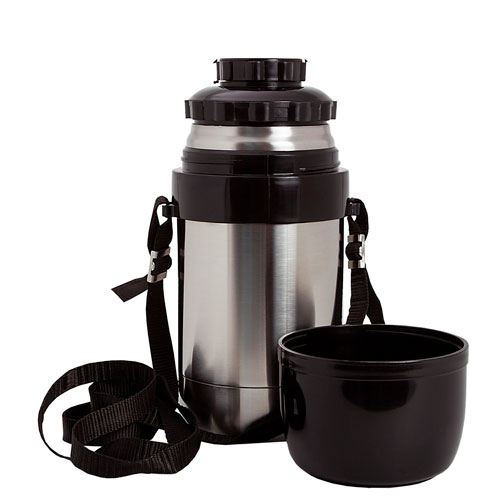 яяяТермос Дорожный DU-0,5л универ.на ремне (Аша) (1с676) (1/8)