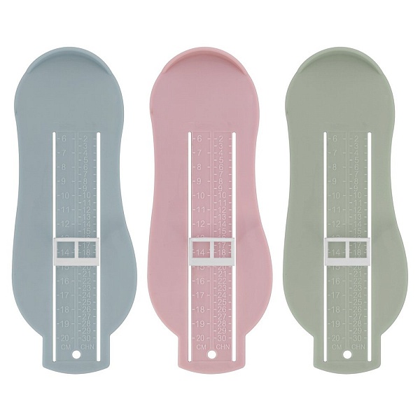 Измеритель стопы "Фут" 22х9х2,5 см 3цв