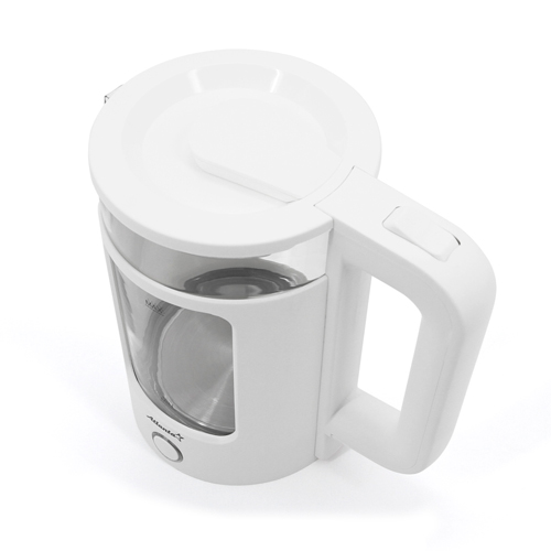 Чайник стеклянный электрический с подсветкой Atlanta 1,8 л, 1800 Вт, белый