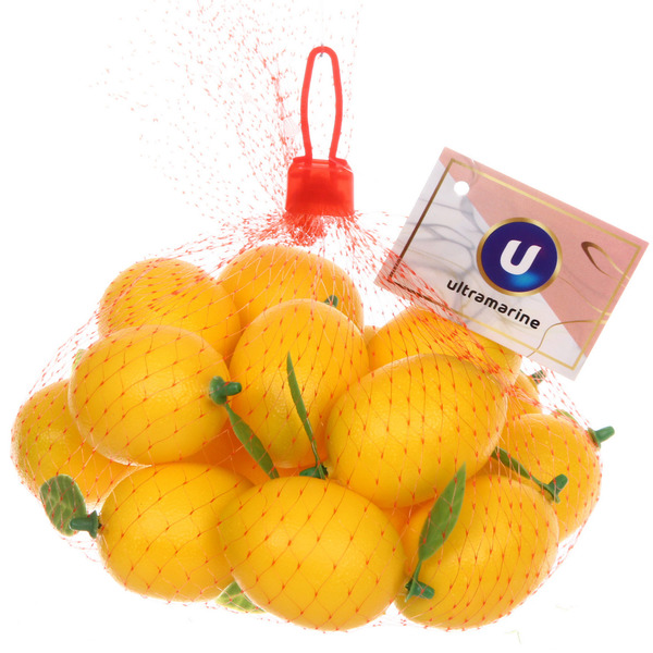 Муляж "Лимоны" 16шт в сетке