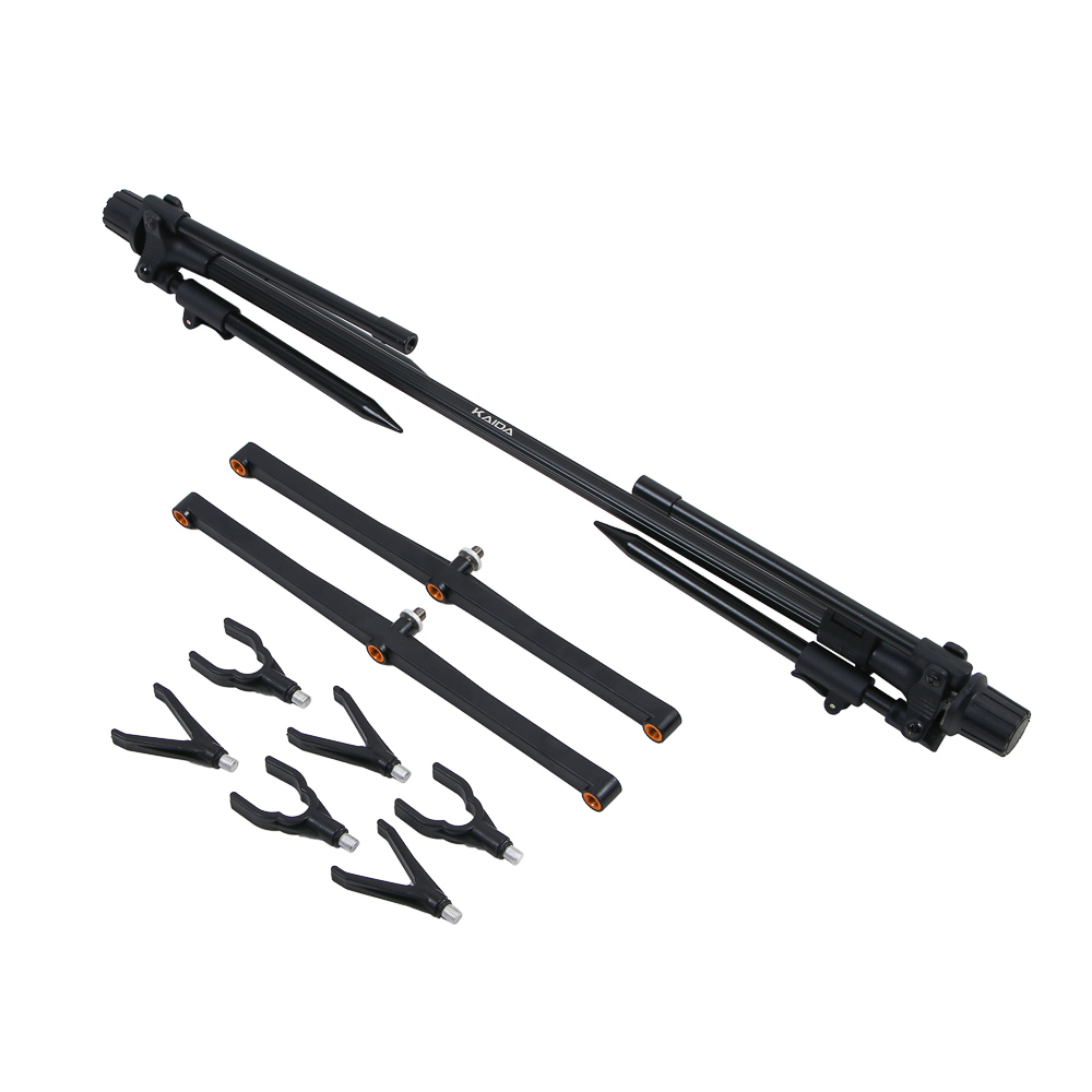 KAIDA Стойка для трех удилищ