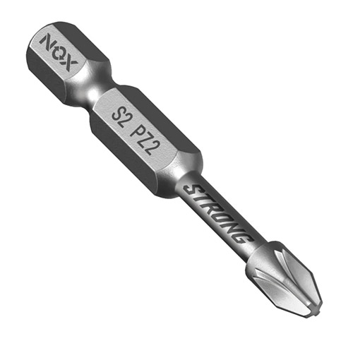 Биты PZ2 50мм STRONG torsion E6.3 (цена за 10шт бокс) (1/)