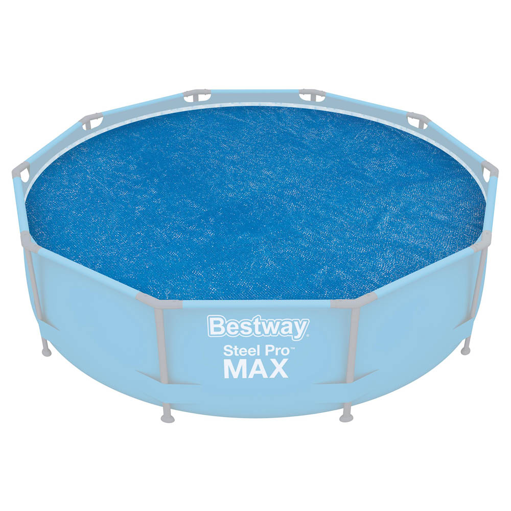 BESTWAY Круглый солнценагревательный тент для бассейна, PE, 305см, 58241
