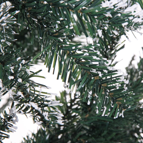 Ёлка "Рождественское чудо" 210 см, ПВХ (700 веток),  белый иней