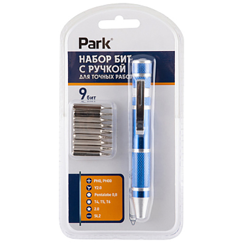 Набор бит с ручкой для точных работ