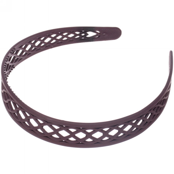 Ободок для волос пластиковый "Province - Lily", плетёнка, микс 6 цветов, 2,5 см