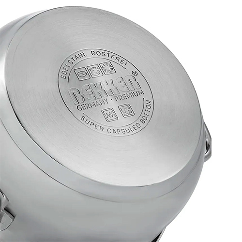 Кастрюля 2.2 л Bekker BK-1627 с крышкой Premium MINI POT