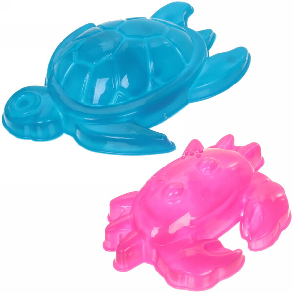 Набор для игры в песочнице "Летние каникулы", 19*11 см, 6 предметов, микс