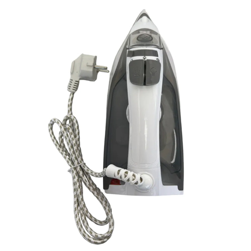 Утюг MAXTRONIC MAX-273, 2200 Вт, серый+белый