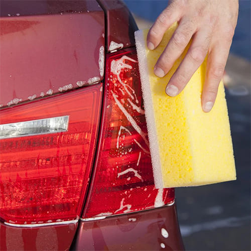 Губка для автомобиля двусторонняя YORK