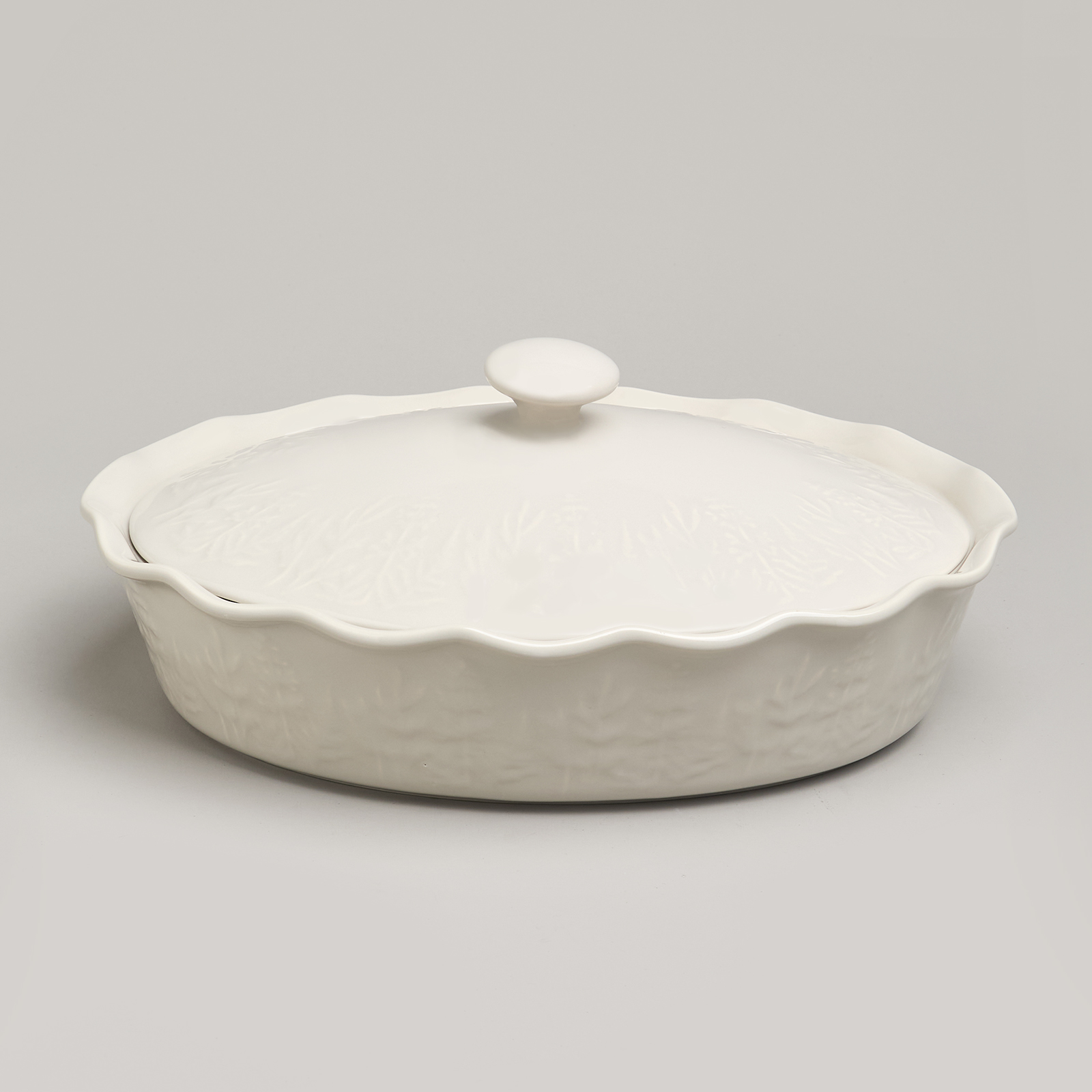 ФОРМА ДЛЯ ЗАПЕКАНИЯ С КРЫШКОЙ BEIGE 33*24*8/13СМ 2000 МЛ