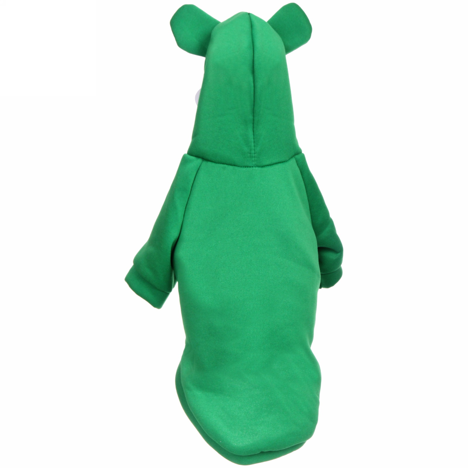 Кофта - толстовка с капюшоном для собак мелких пород "МОДНЫЙ БРО", лягушёнок, размер 2XL (62*45*26см) Ultramarine