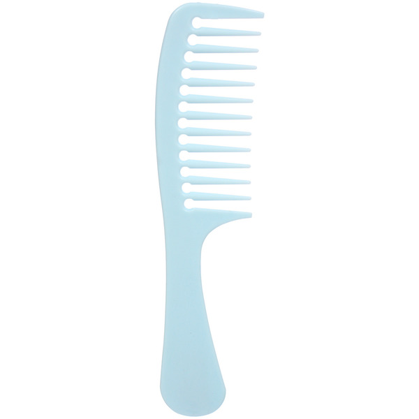 Расческа классическая с ручкой "КОТИКИ", микс 4 цвета, 21*4,8см