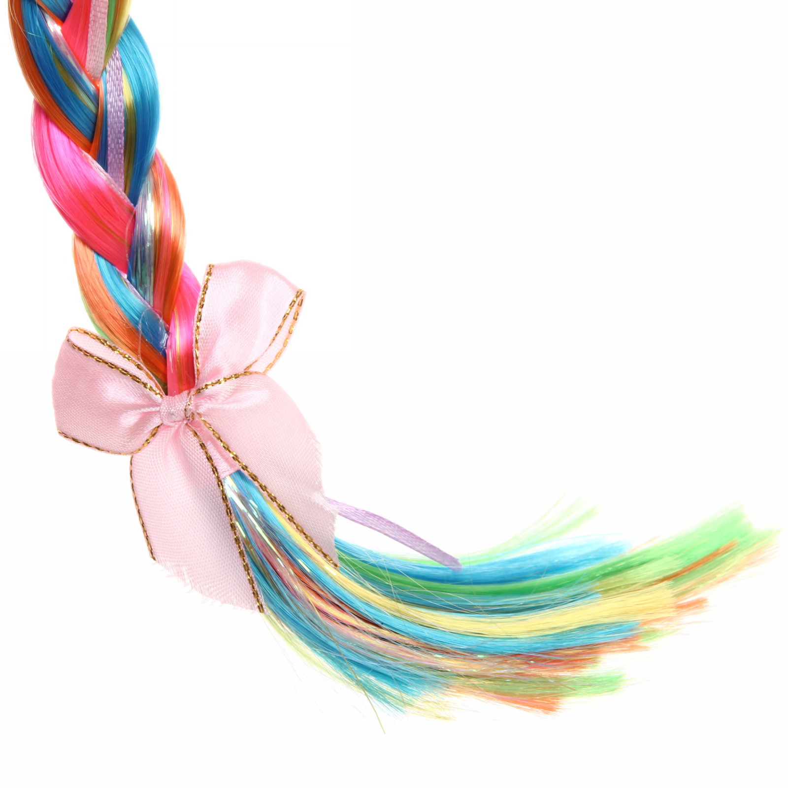 Ободок карнавальный с косой "Волшебство" 75 см