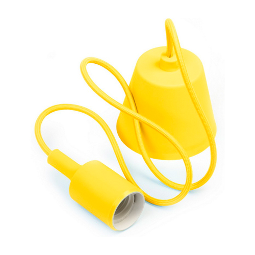 Подвес с патроном E27 1 м SBE-CLHE27s-y, желтый