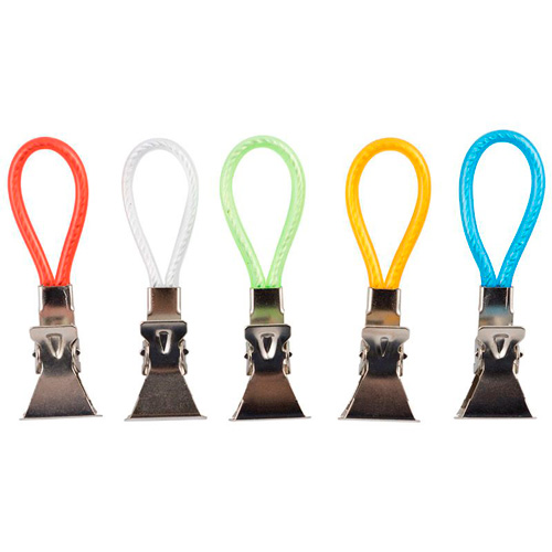 Набор прищепок для полотенец, 5 шт. в наборе Mollete-5R, нержавеющая сталь