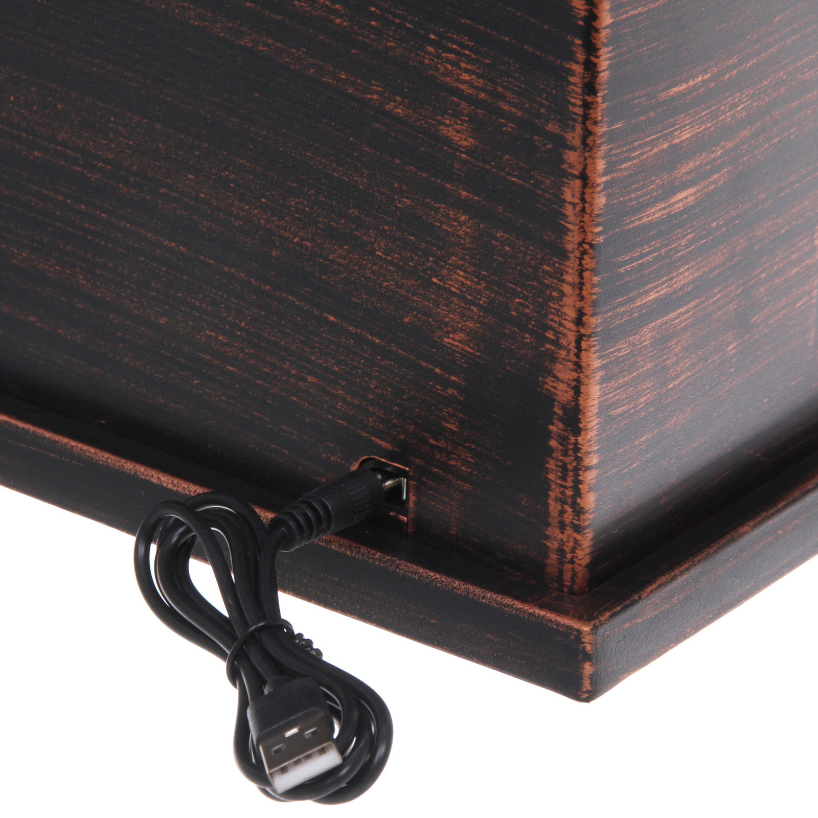 Сувенир с подсветкой "КАМИН - Теплый вечер" 29,8*13*34,5 см (питание от USB и батареек)