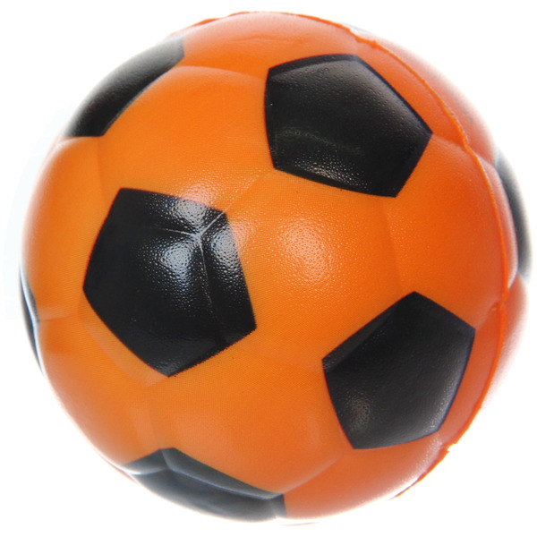 Мяч  6,3 см "Футбол" (антистресс), микс СТИКЕР НА ВЛОЖЕНИЕ