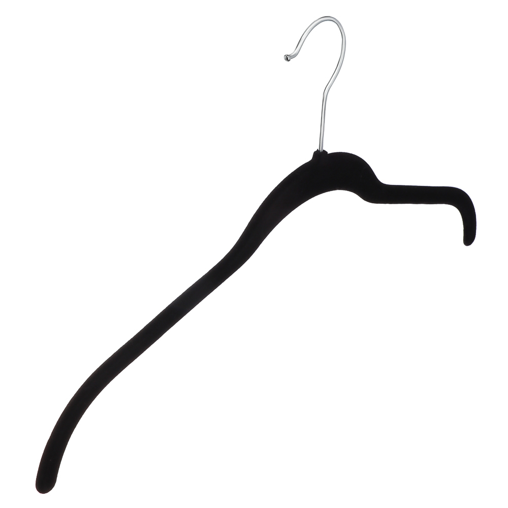 VETTA Набор вешалок для одежды 2шт, 42см, без перекладины, с покрытием флок