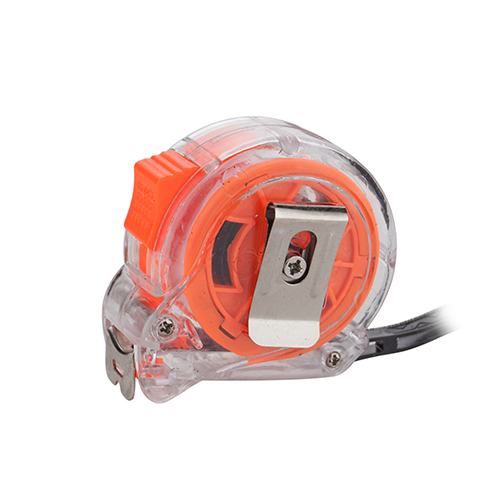 Рулетка 3м MT 19мм, 1 фиксатор, ударопрочный прозрачный корпус Барракуда, 1/12/240